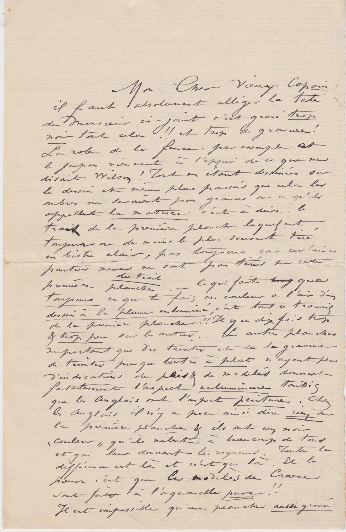 Illustration de la lettre