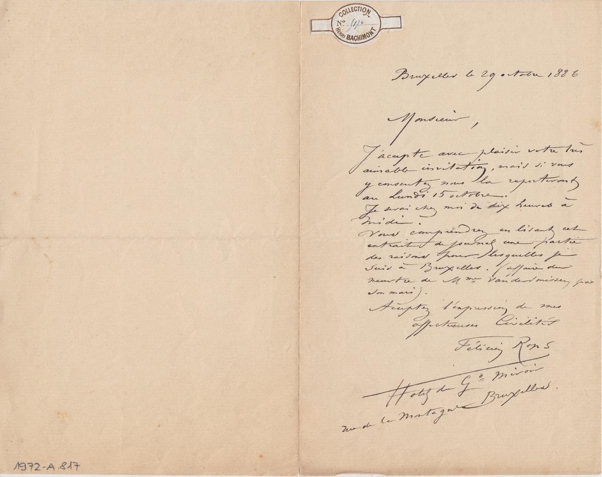 Illustration de la lettre