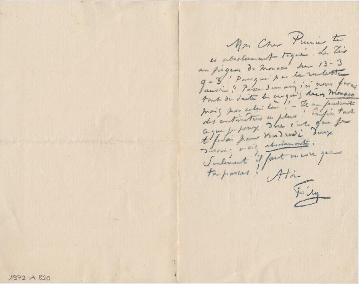 Illustration de la lettre
