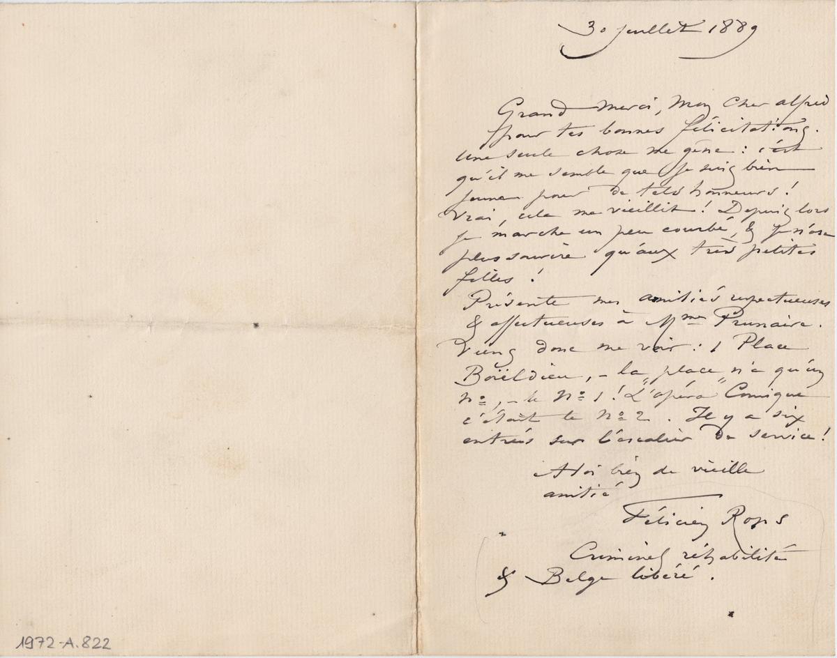 Illustration de la lettre
