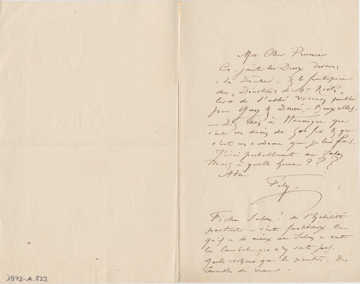 Illustration de la lettre