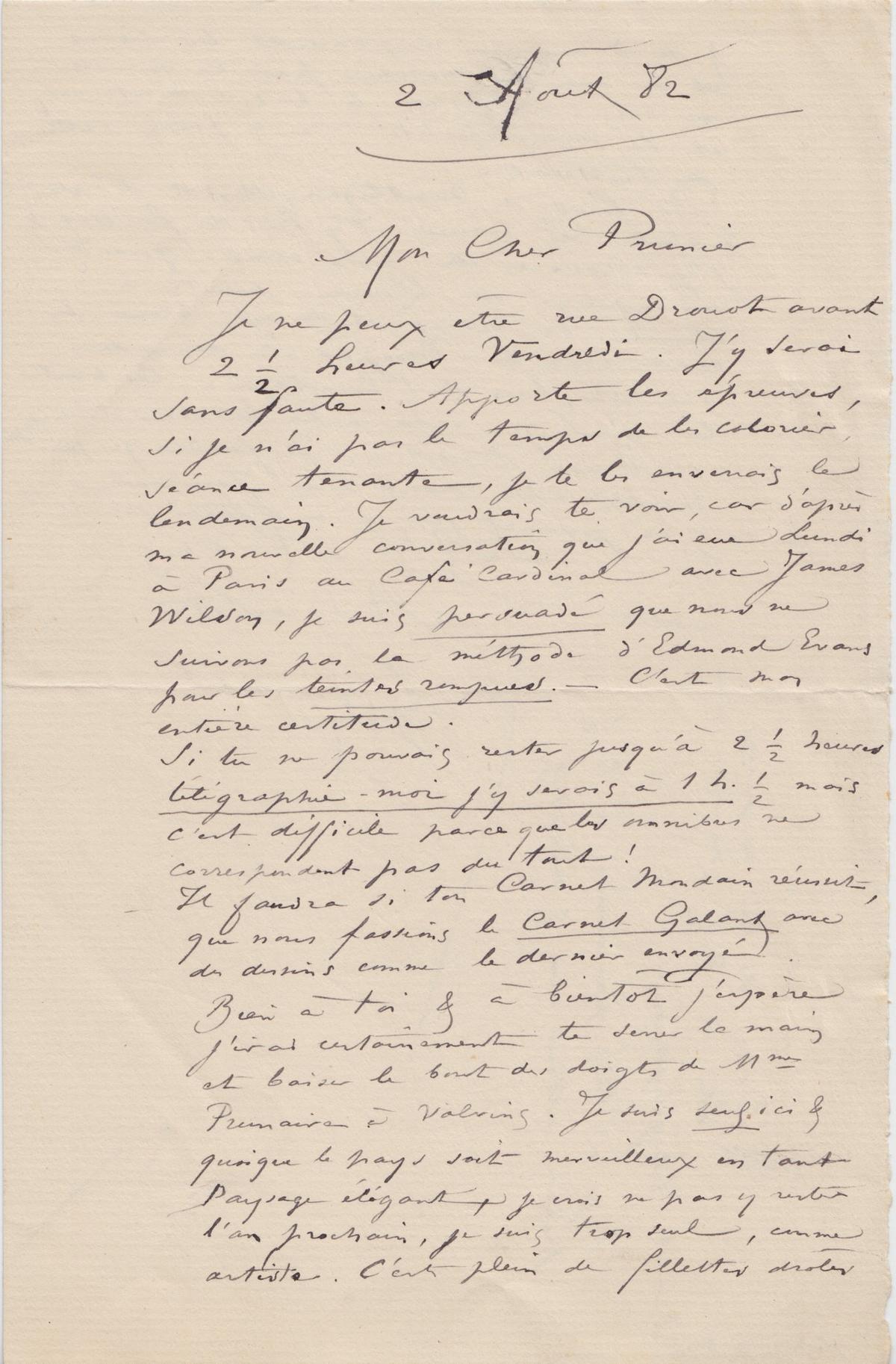 Illustration de la lettre