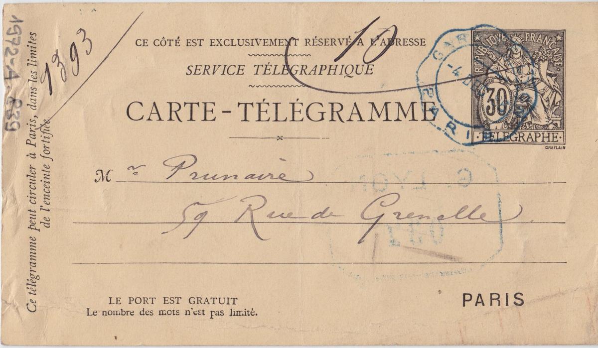 Illustration de la lettre