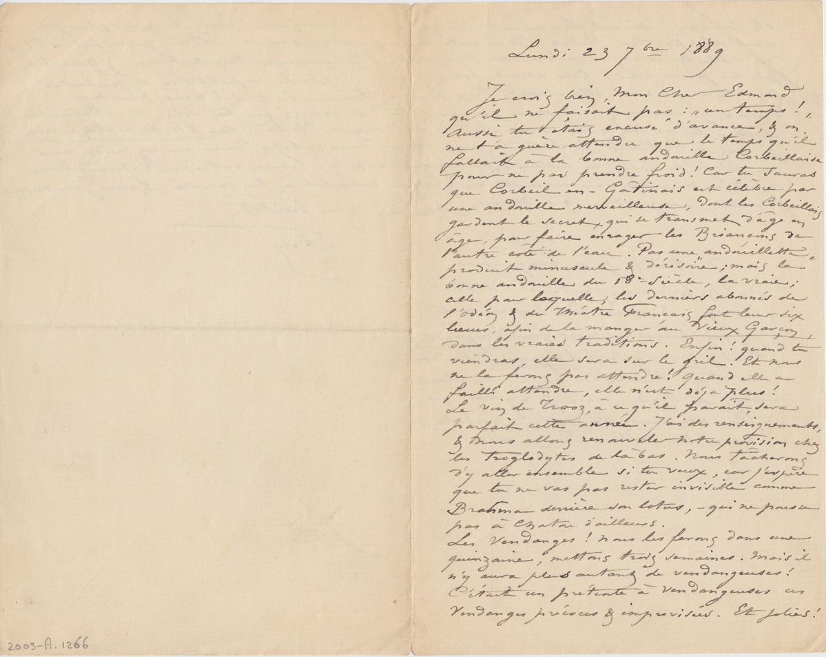 Illustration de la lettre