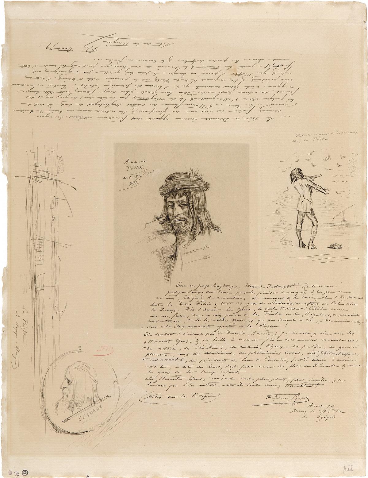 Illustration de la lettre