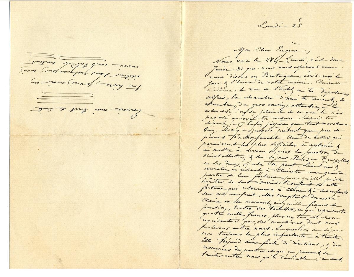 Illustration de la lettre