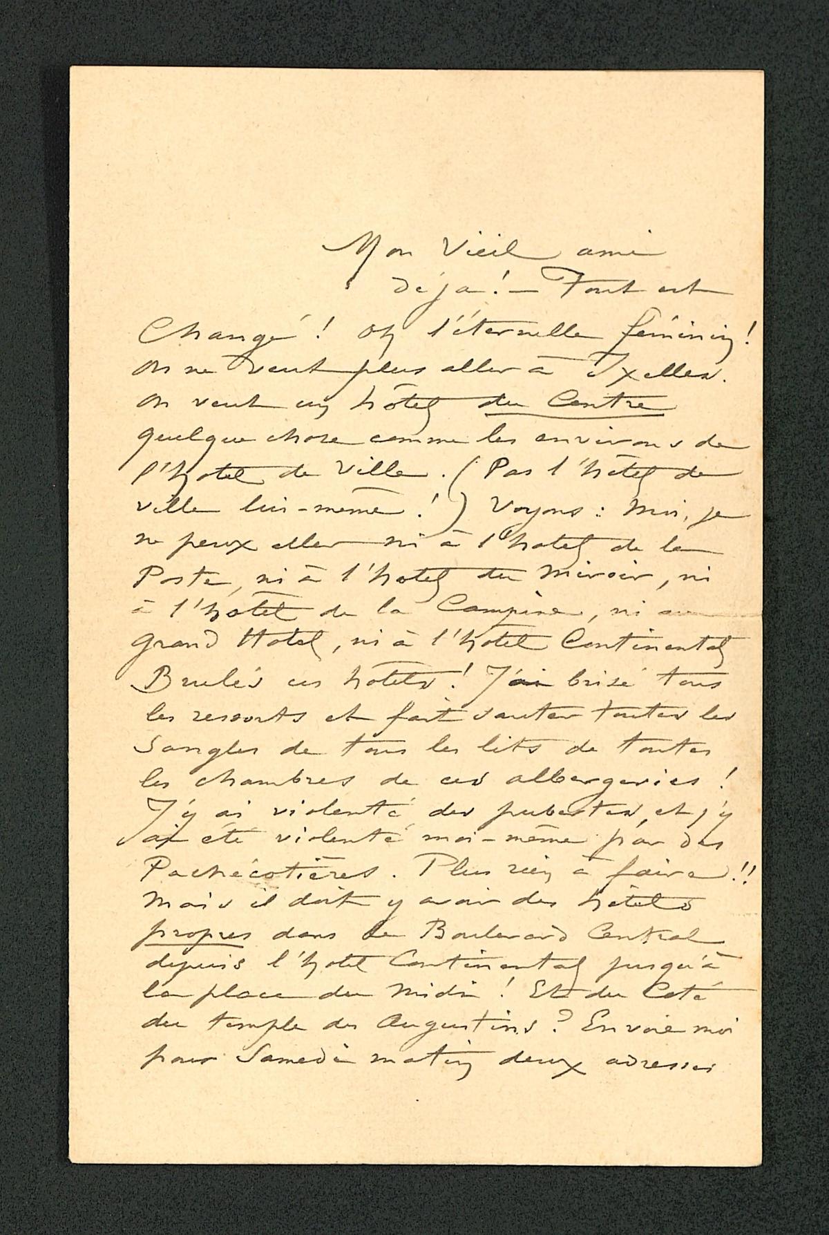 Illustration de la lettre