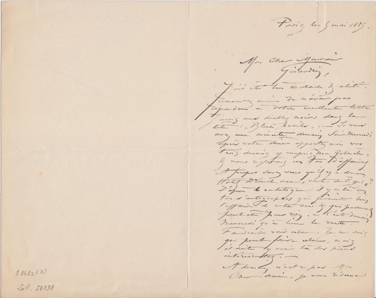 Illustration de la lettre