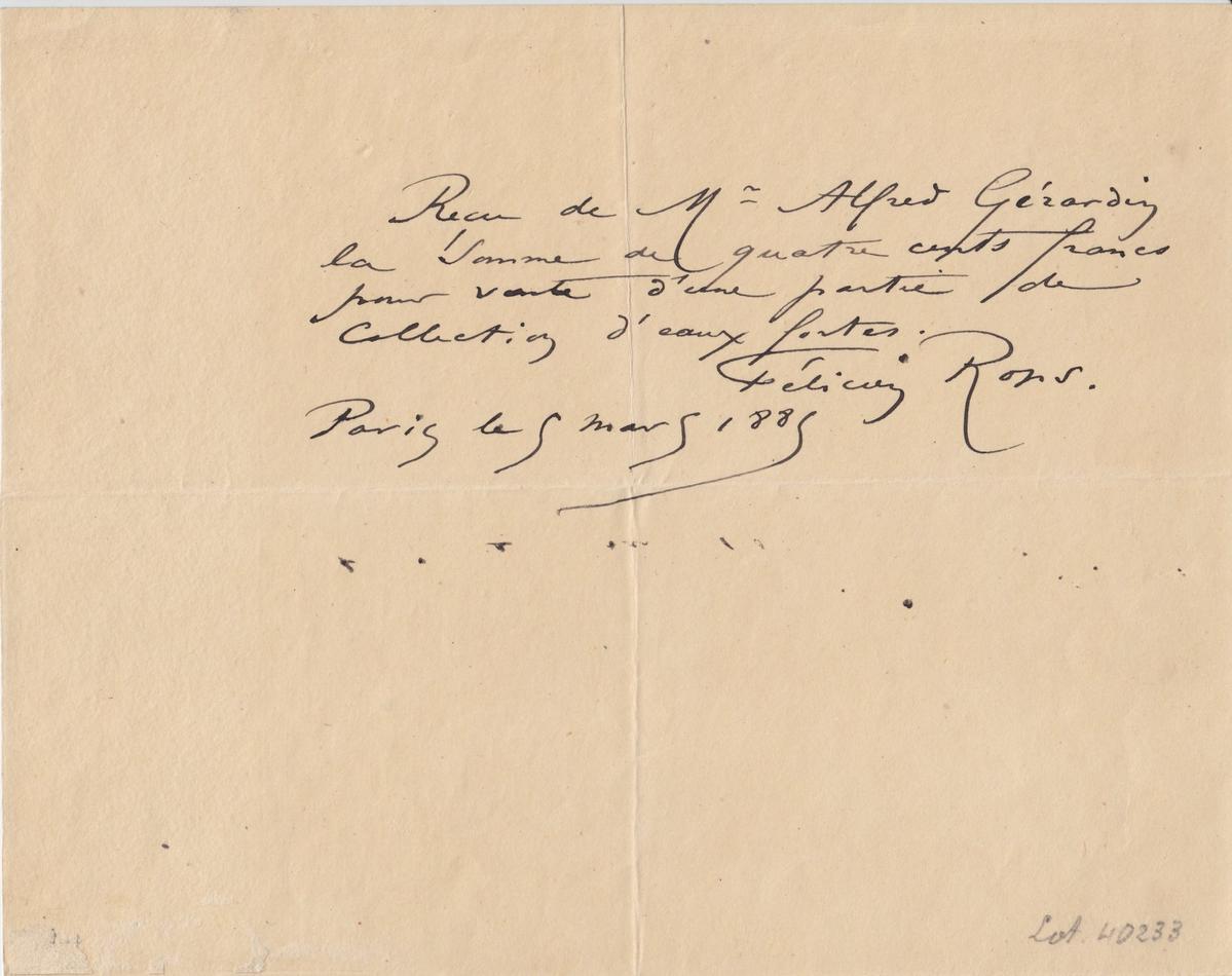 Illustration de la lettre