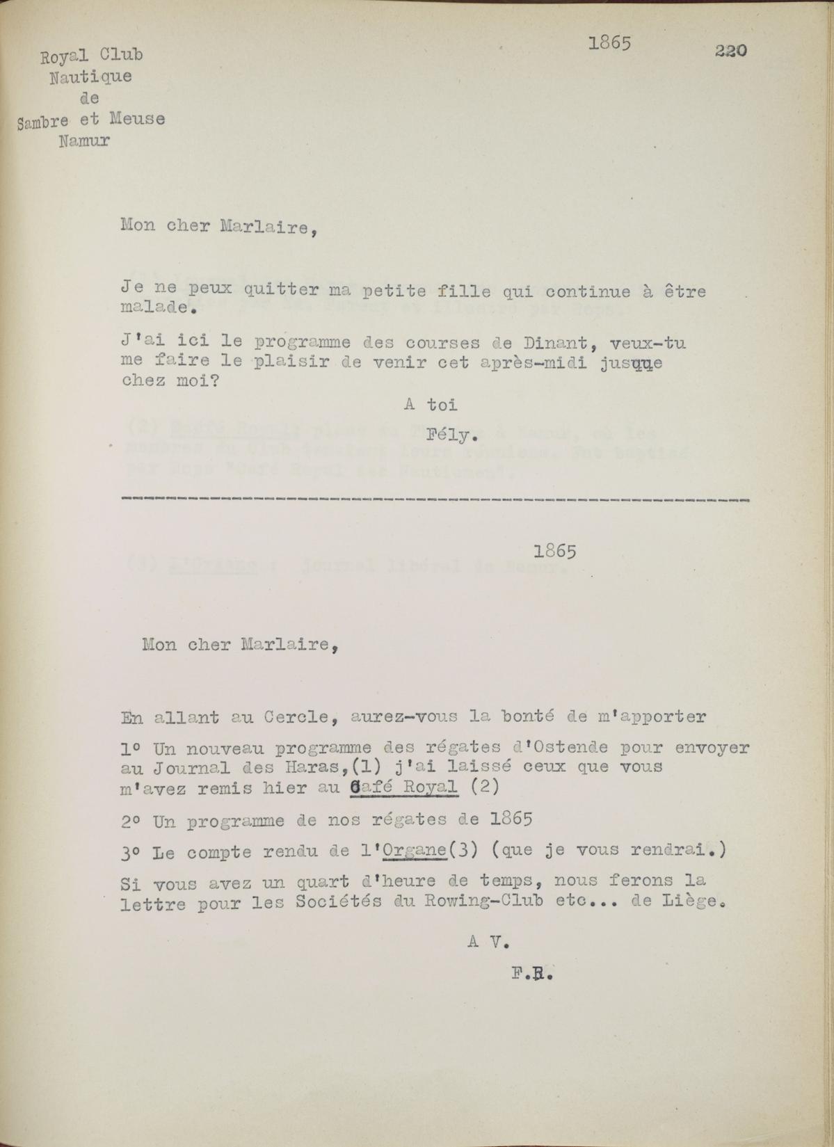 Illustration de la lettre