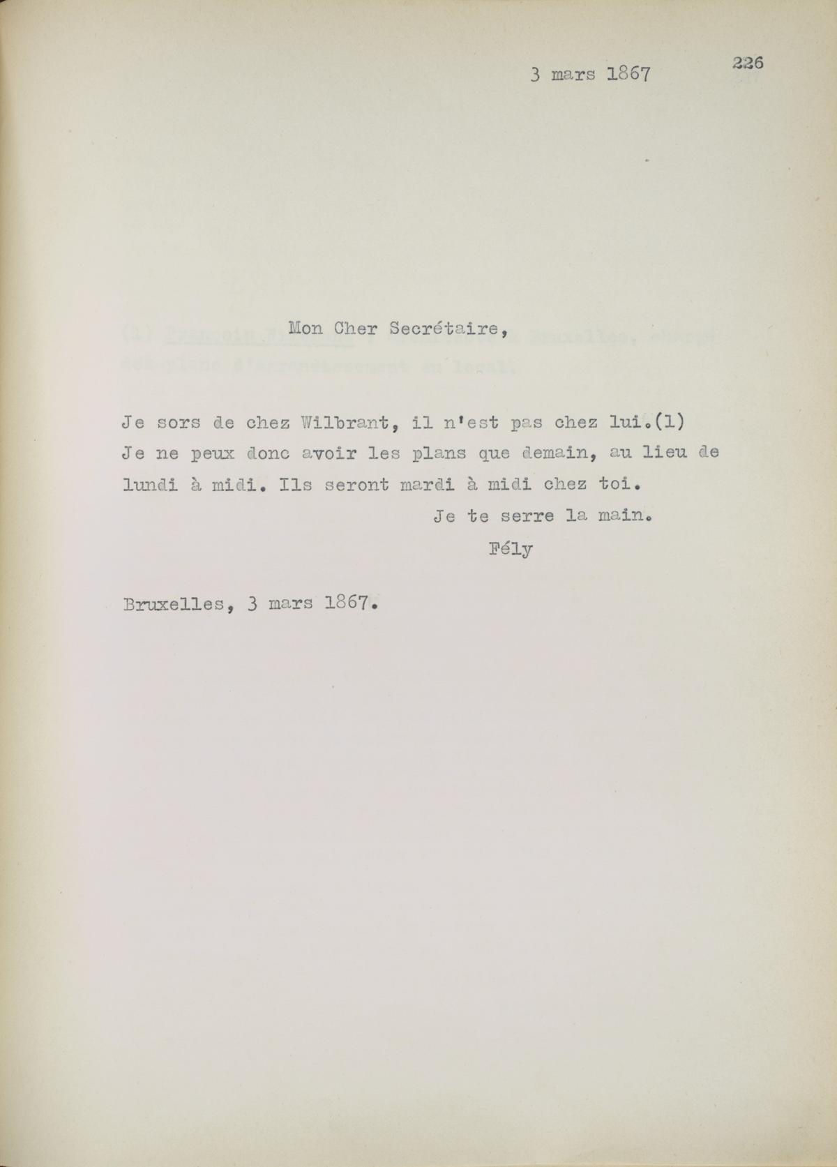 Illustration de la lettre