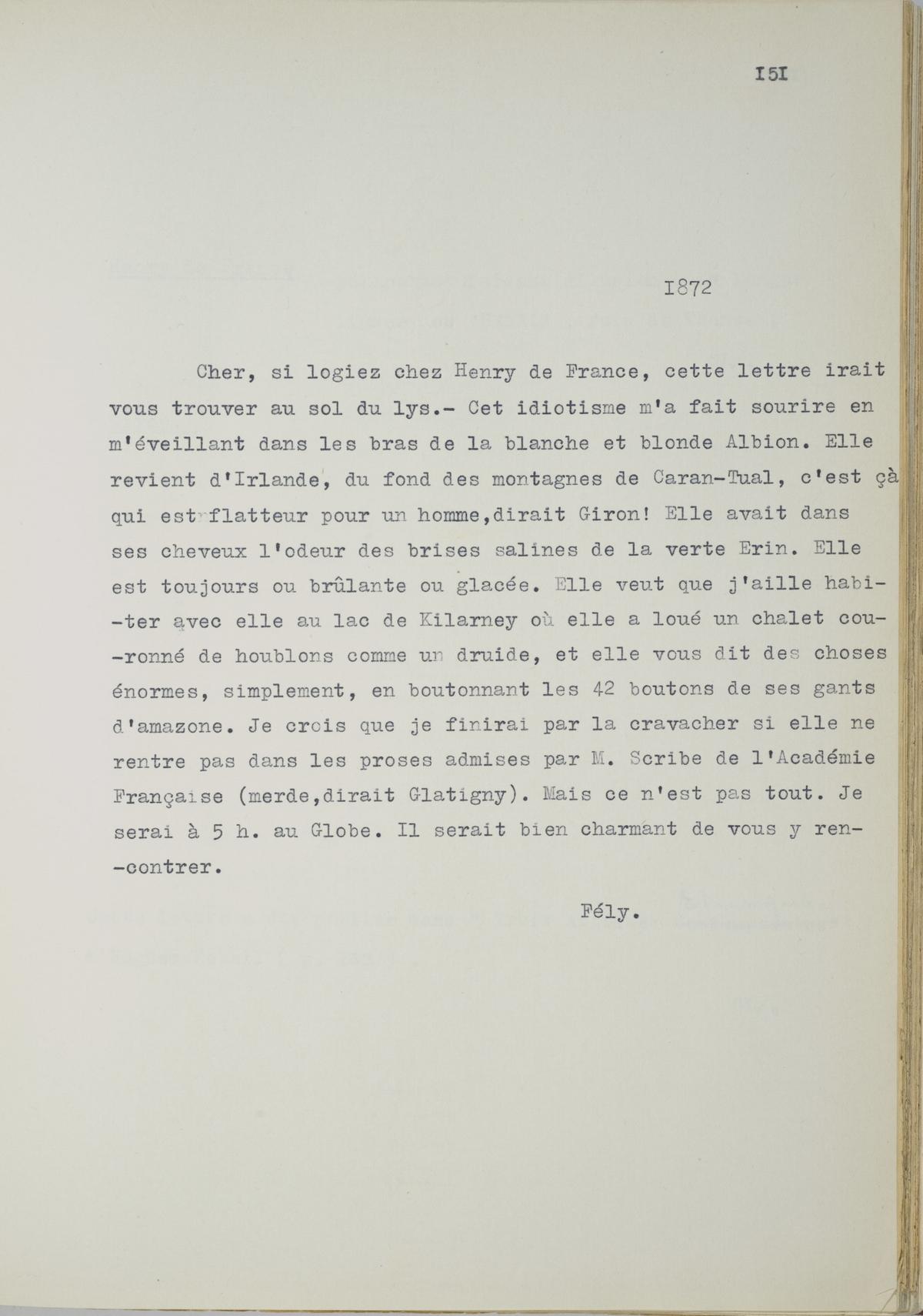 Illustration de la lettre