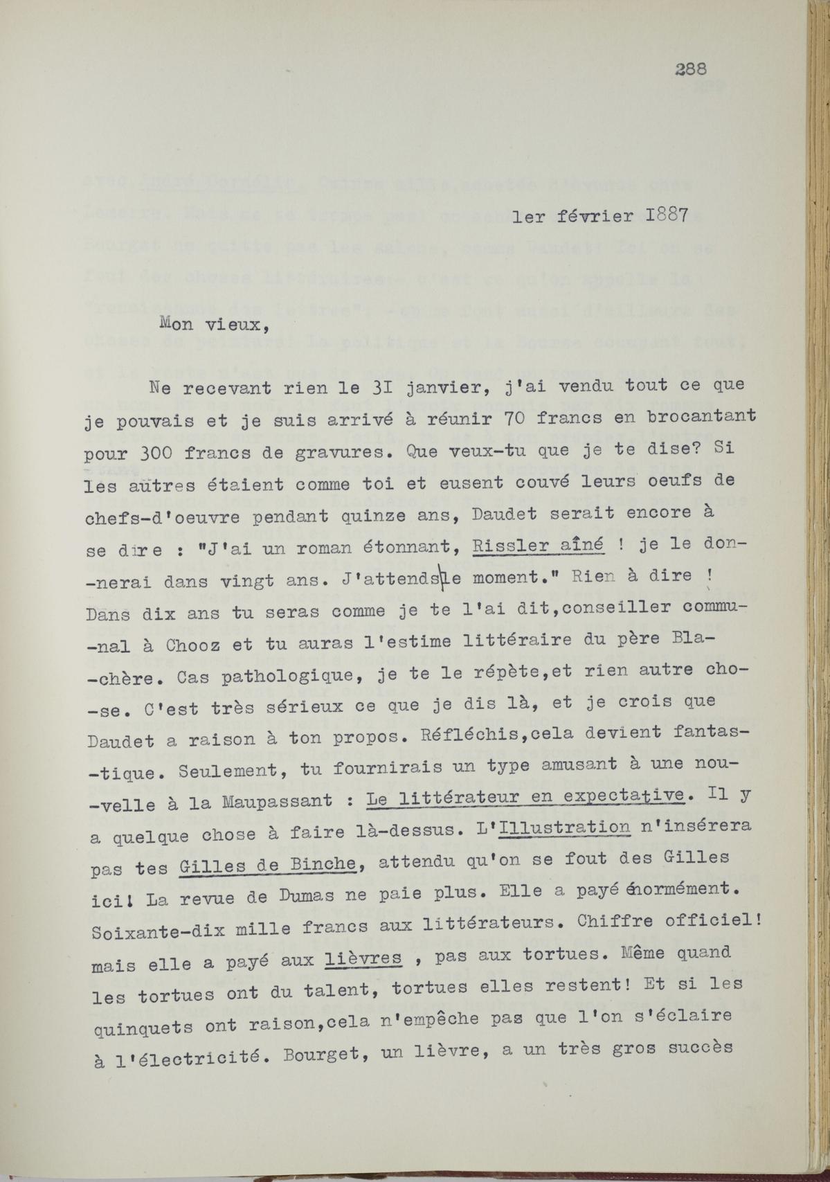 Illustration de la lettre