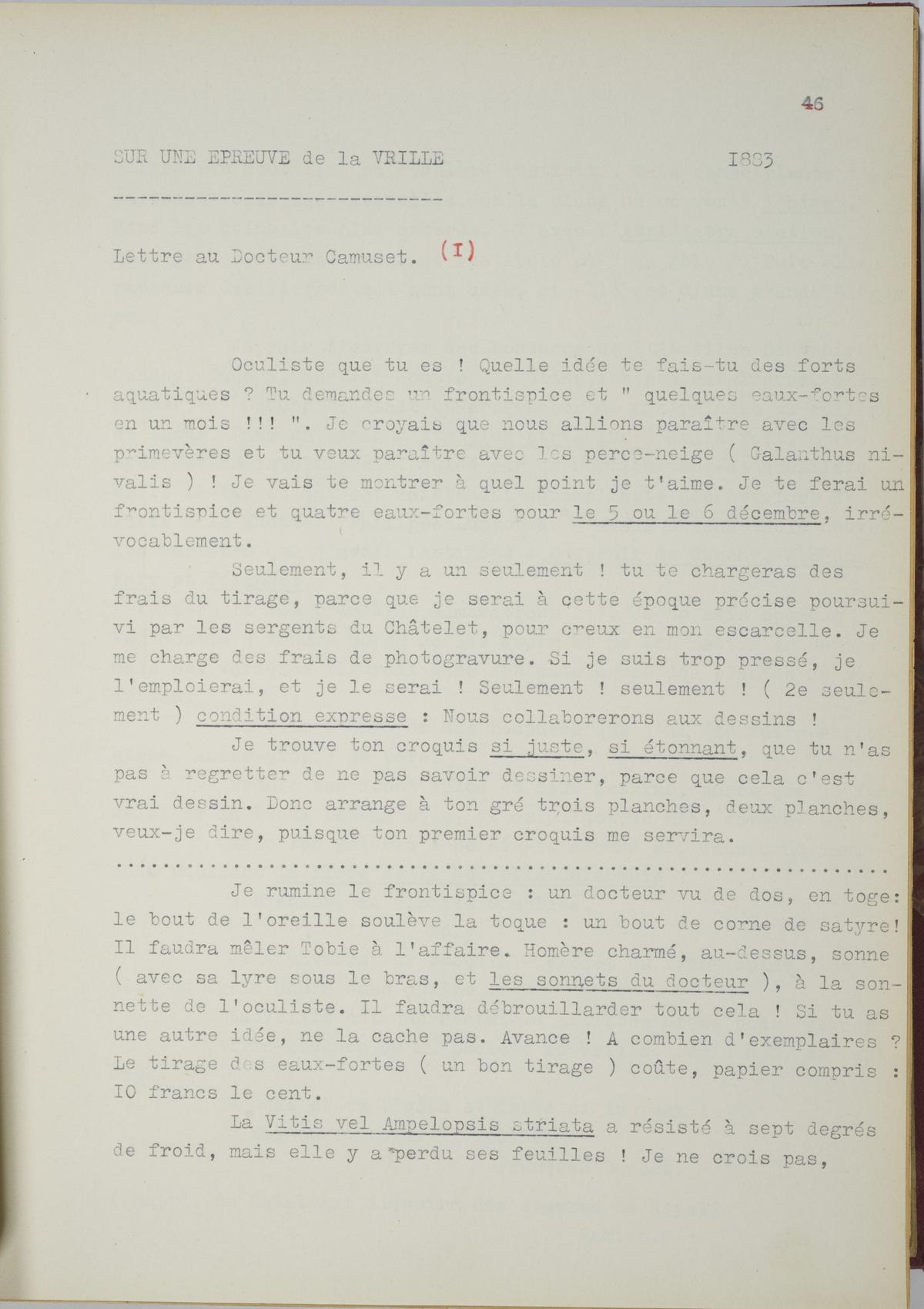 Illustration de la lettre