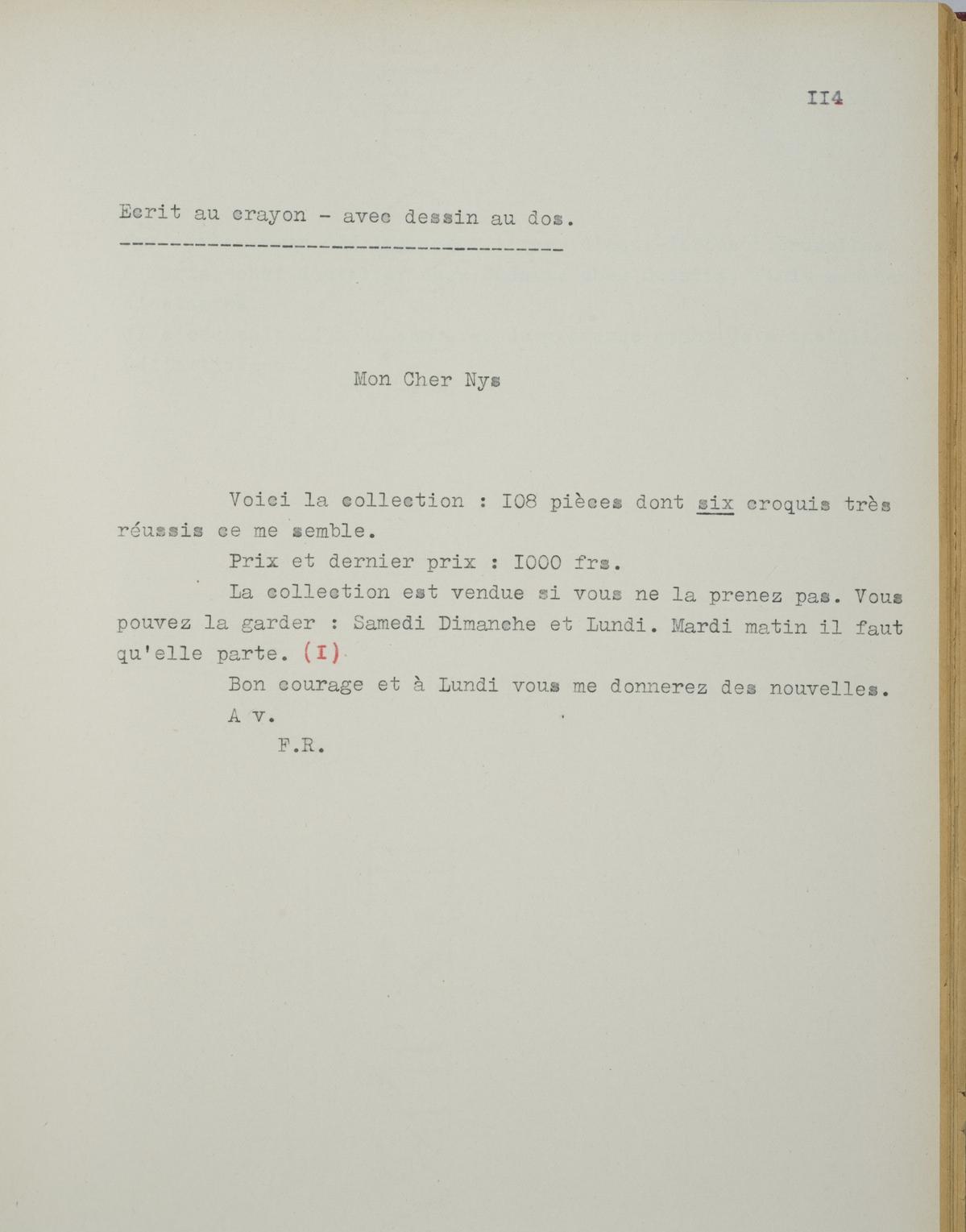 Illustration de la lettre