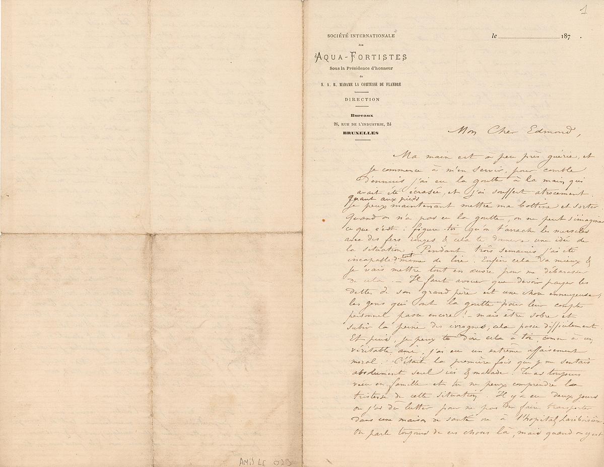 Illustration de la lettre