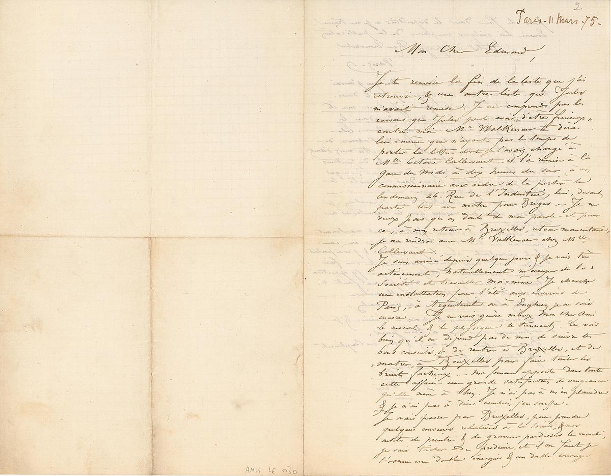 Illustration de la lettre