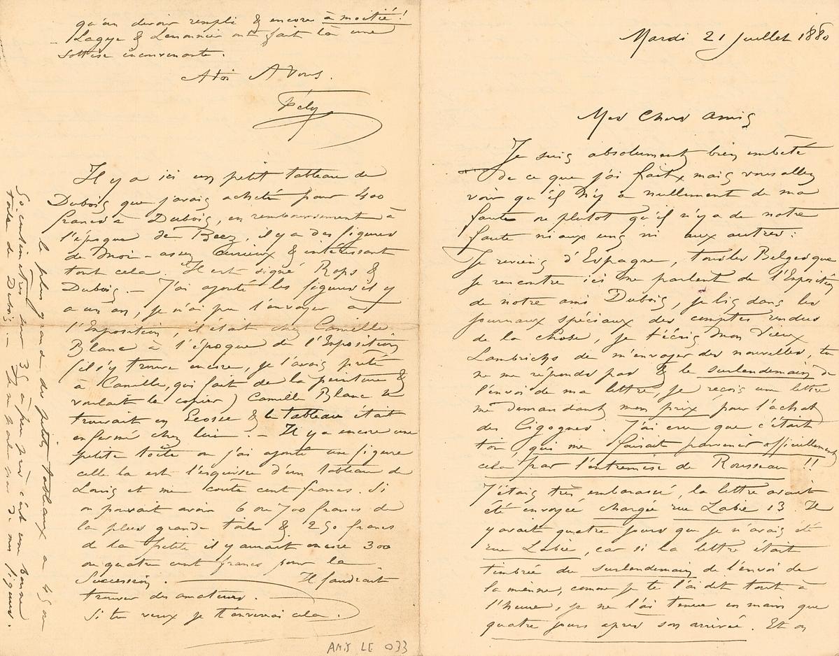 Illustration de la lettre