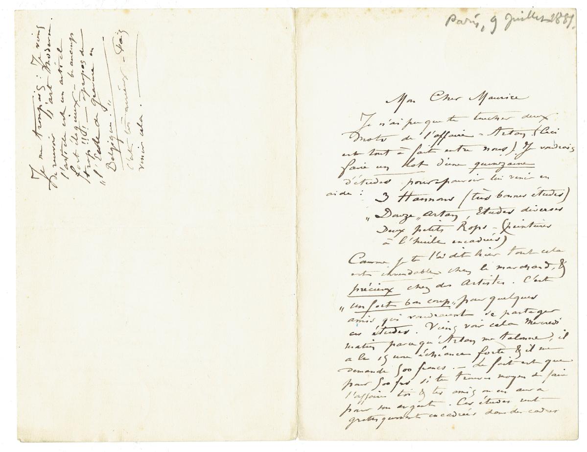 Illustration de la lettre
