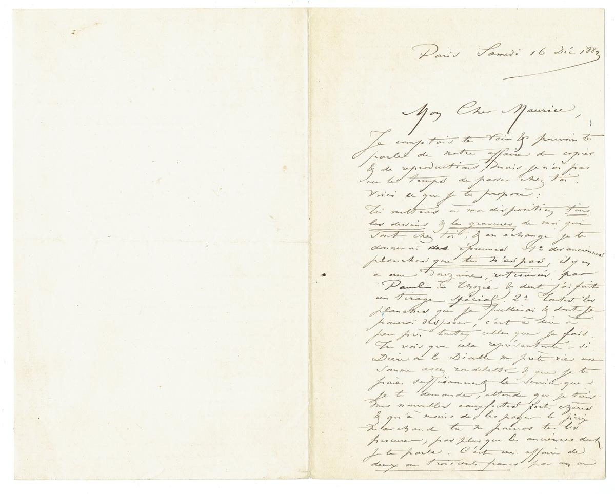 Illustration de la lettre