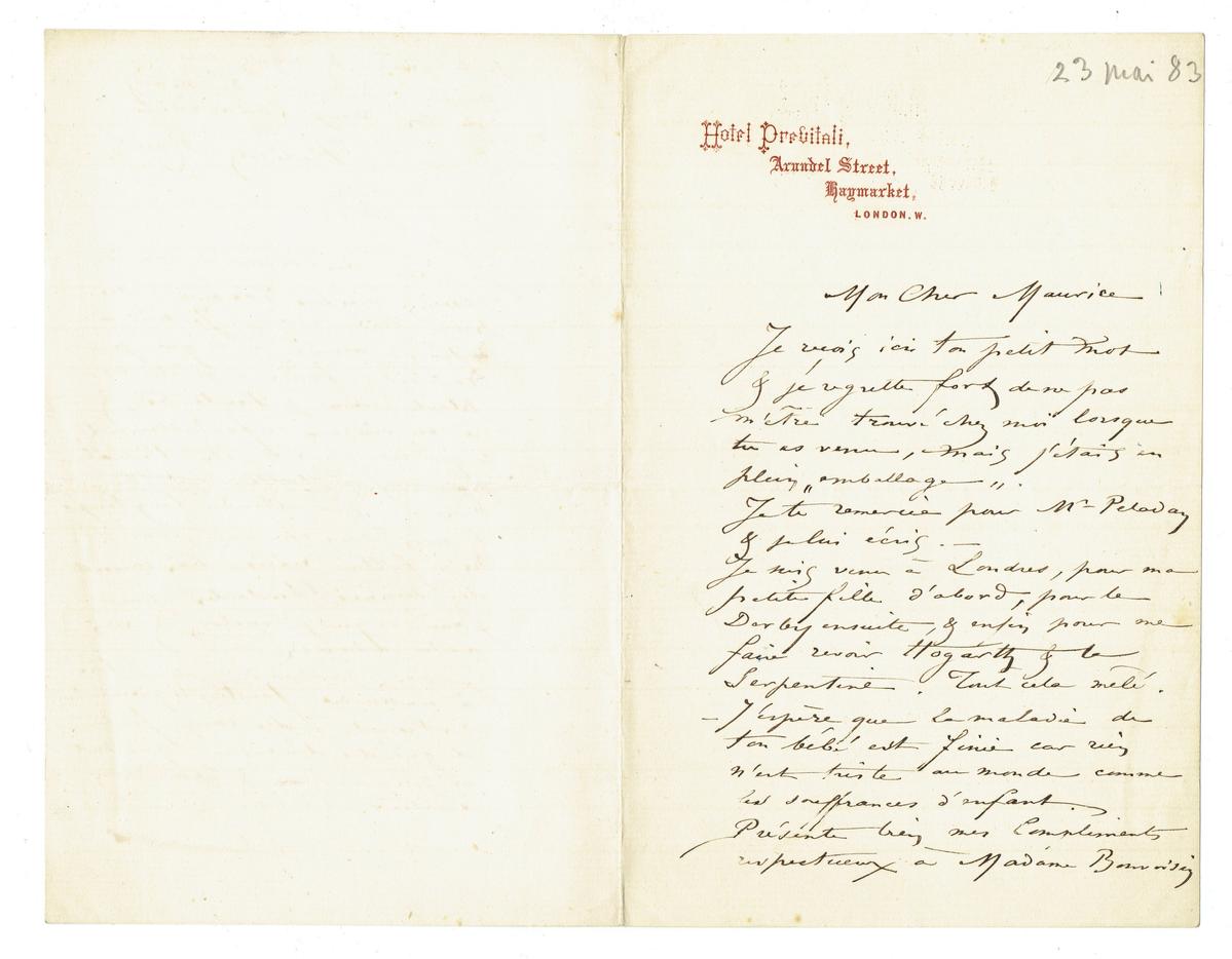 Illustration de la lettre