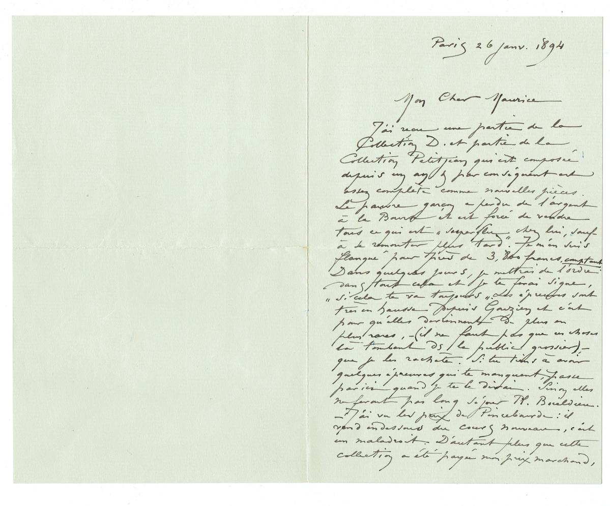 Illustration de la lettre