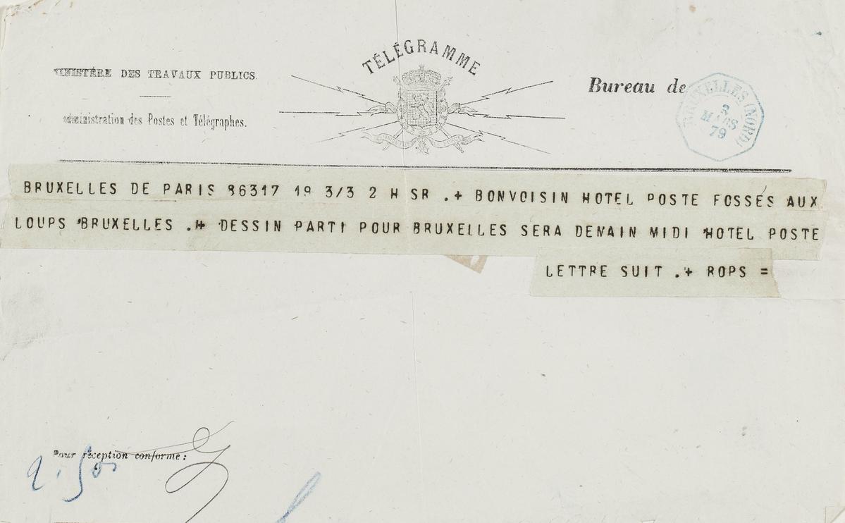 Illustration de la lettre