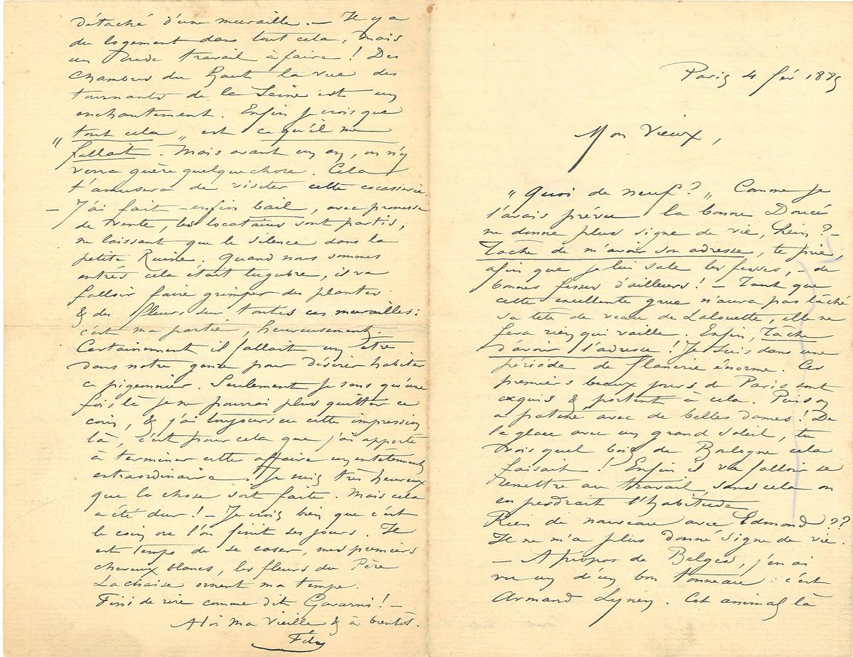 Illustration de la lettre