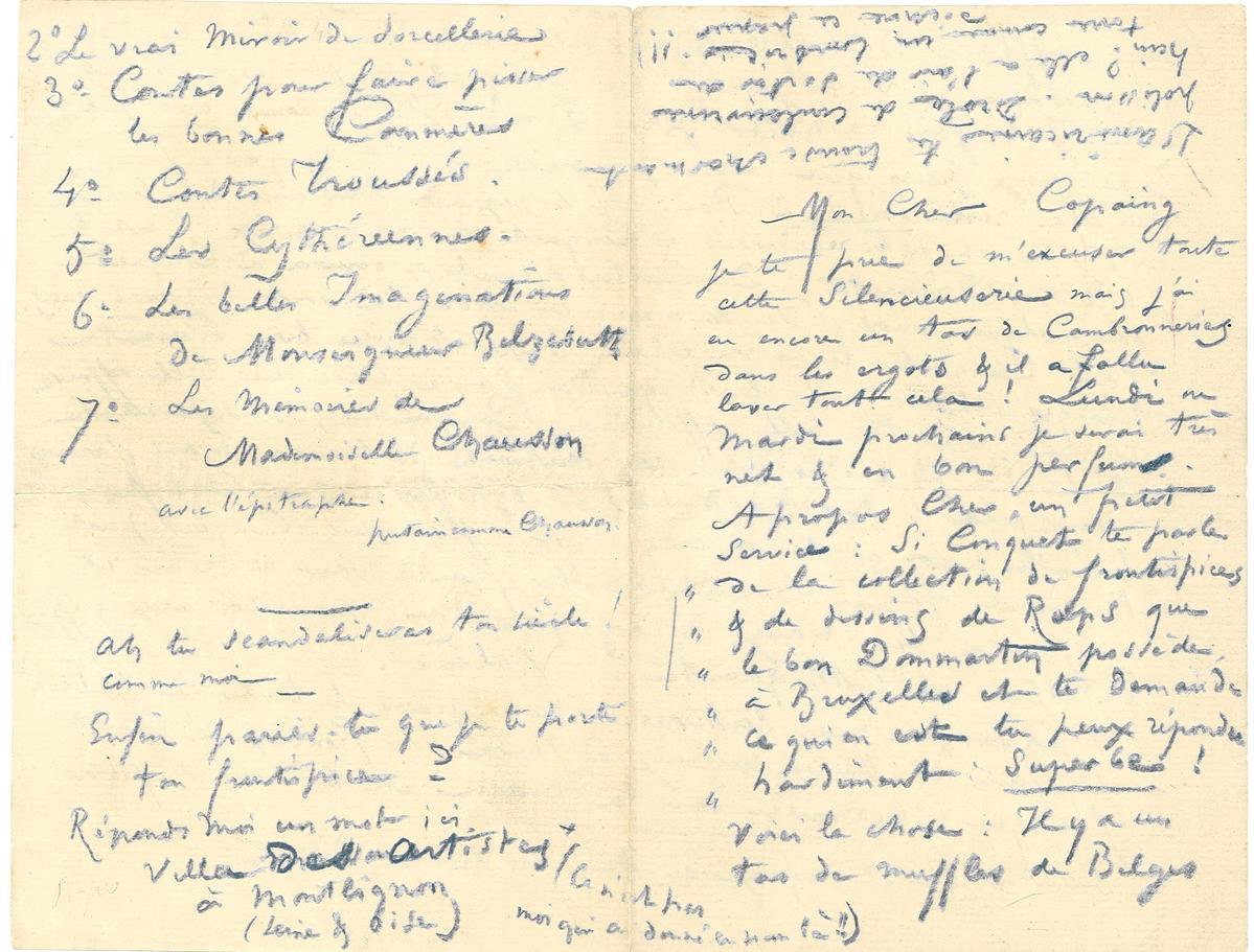 Illustration de la lettre