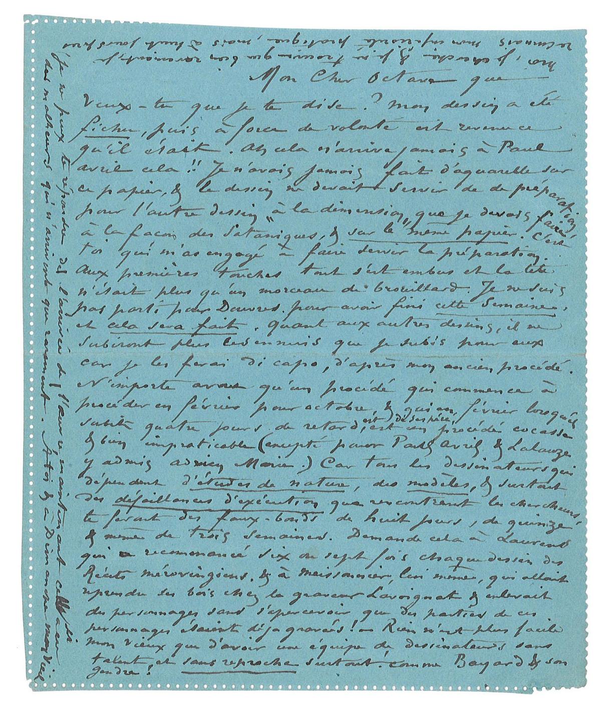 Illustration de la lettre