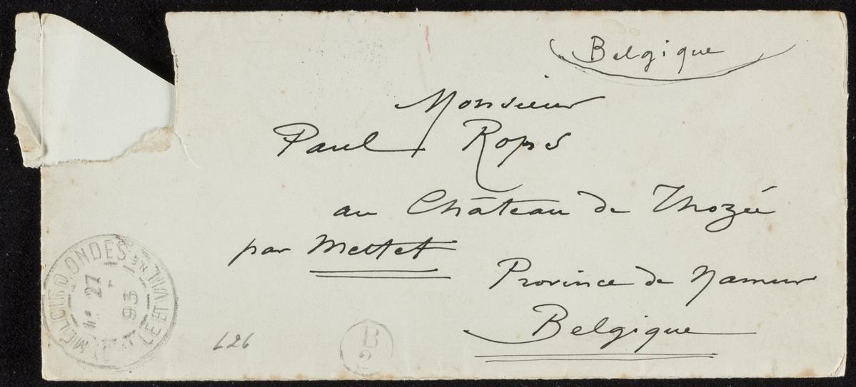 Illustration de la lettre