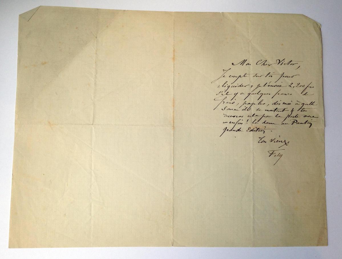 Illustration de la lettre