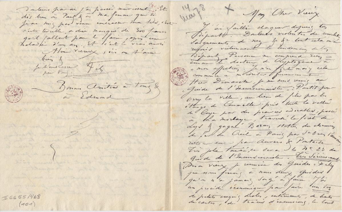 Illustration de la lettre