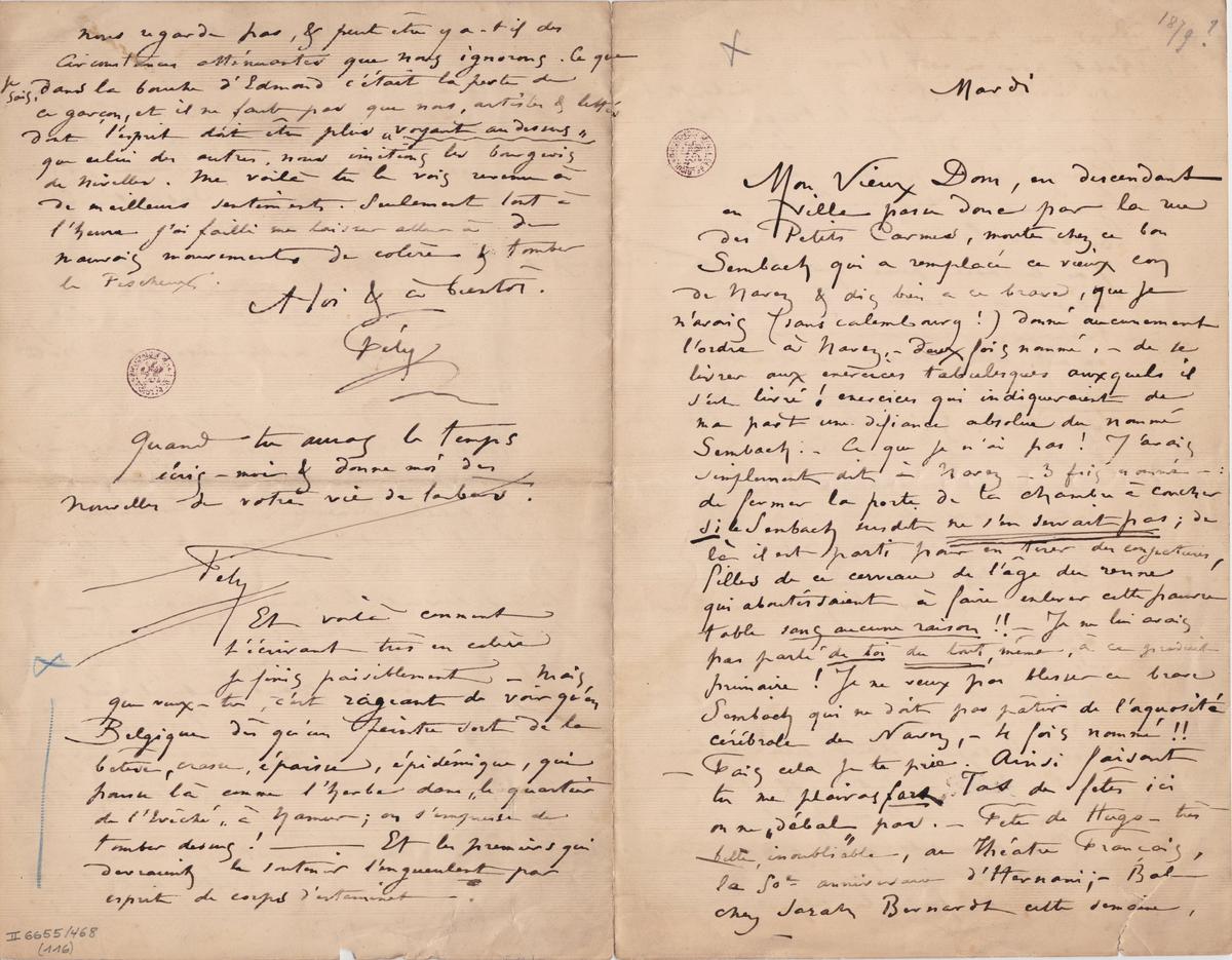 Illustration de la lettre