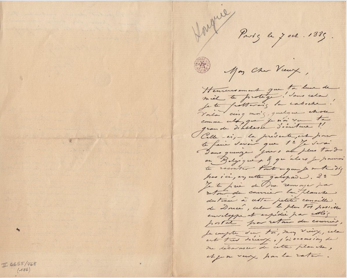 Illustration de la lettre