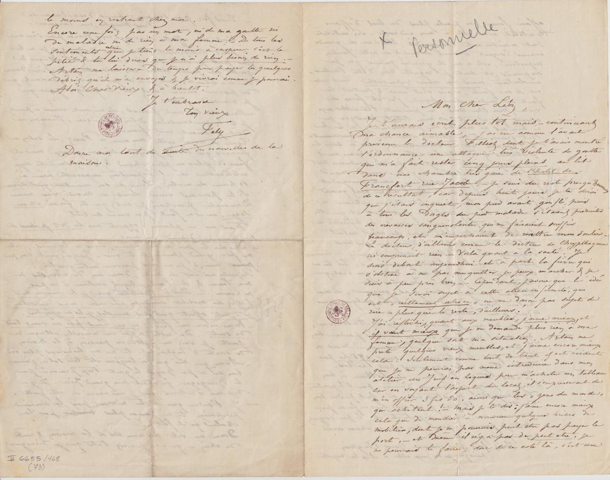 Illustration de la lettre
