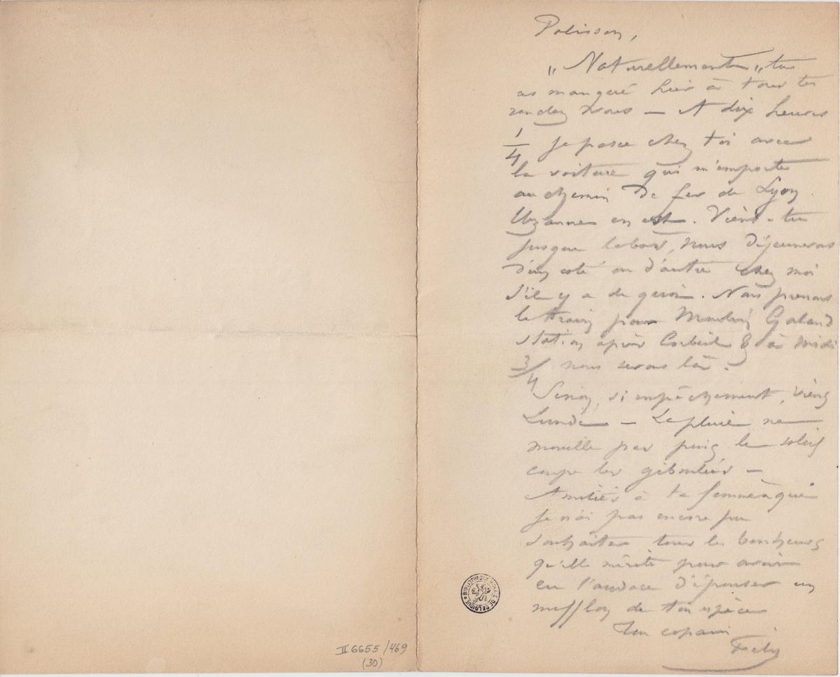 Illustration de la lettre