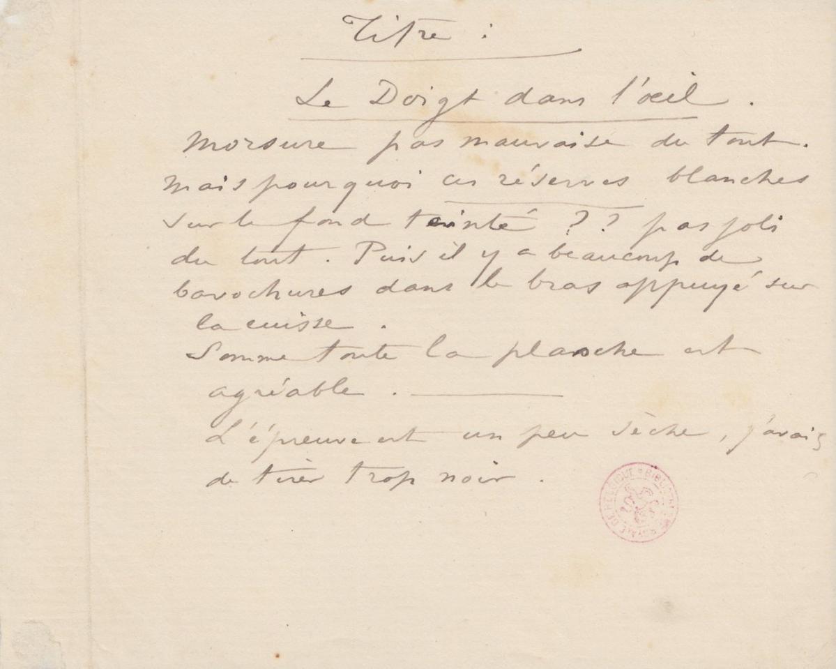 Illustration de la lettre