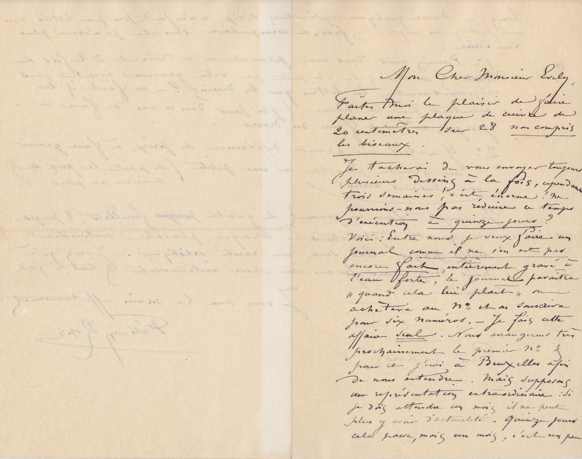 Illustration de la lettre