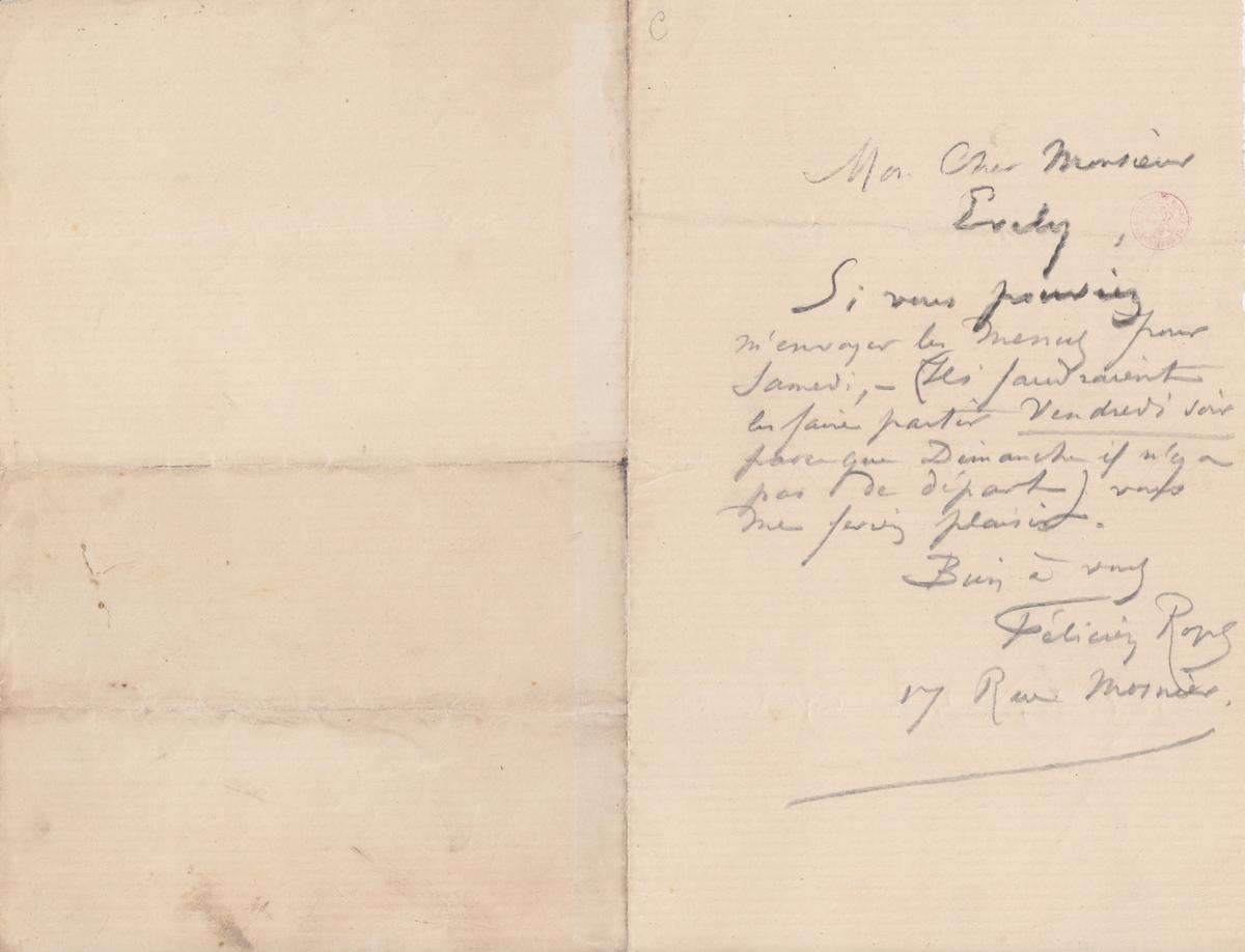 Illustration de la lettre