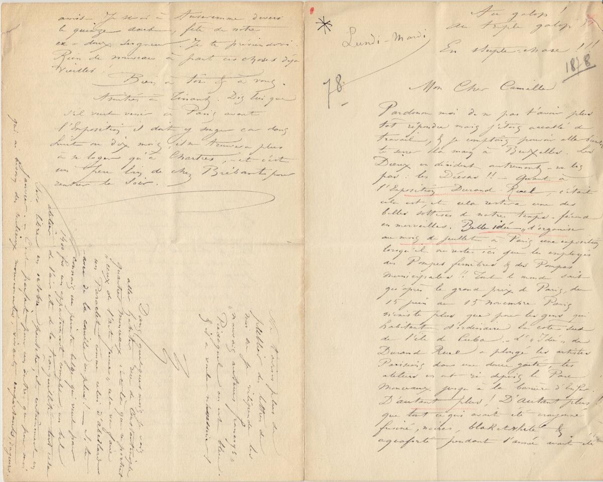 Illustration de la lettre