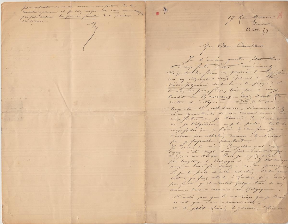 Illustration de la lettre