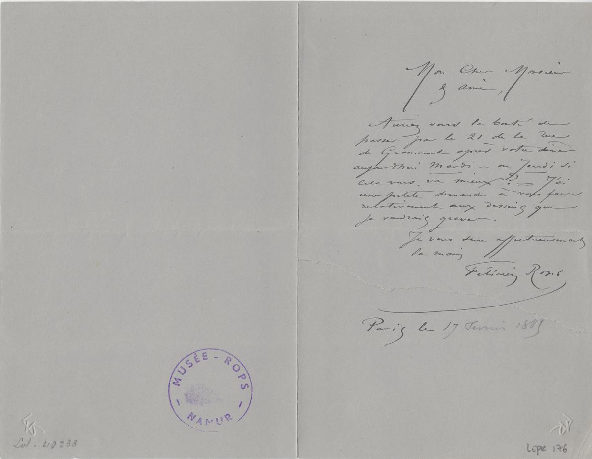 Illustration de la lettre