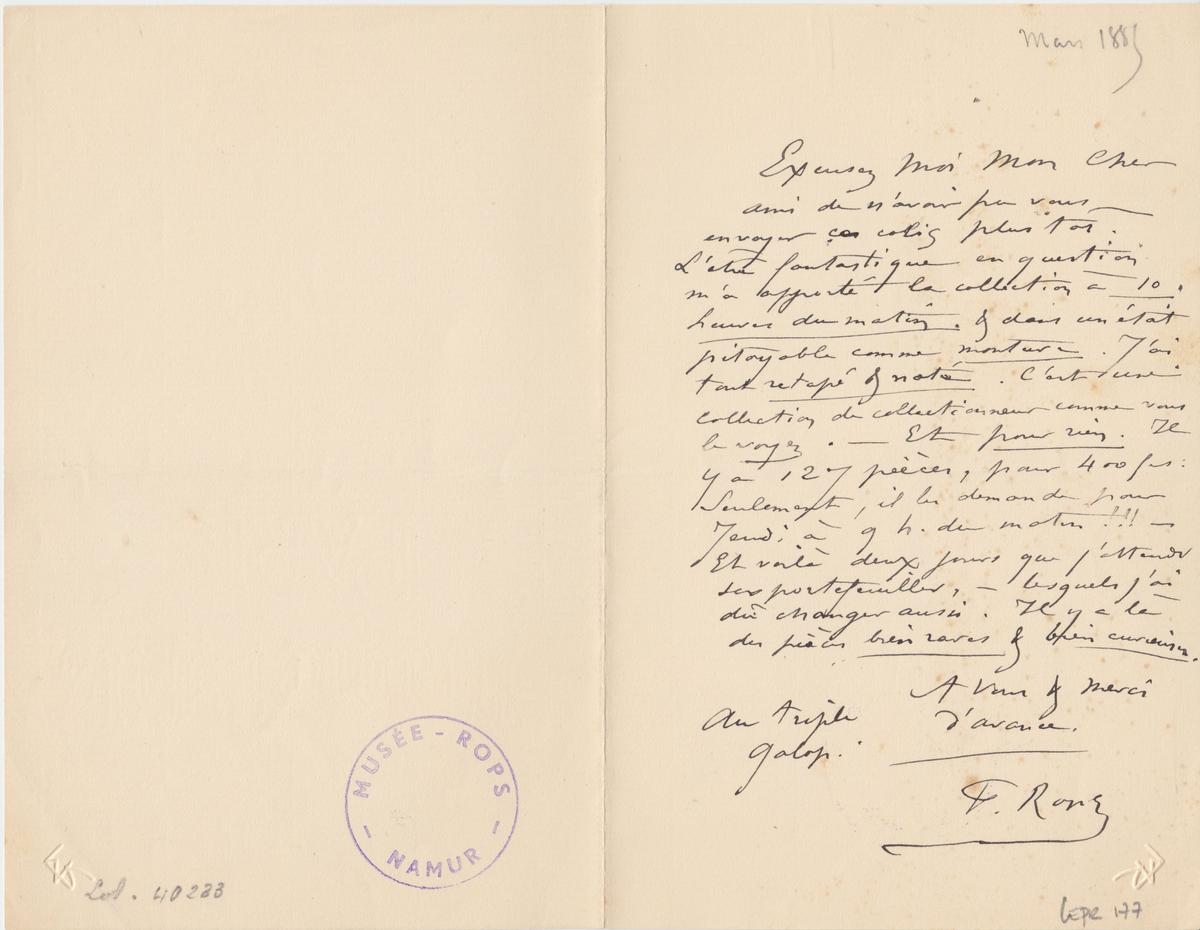Illustration de la lettre