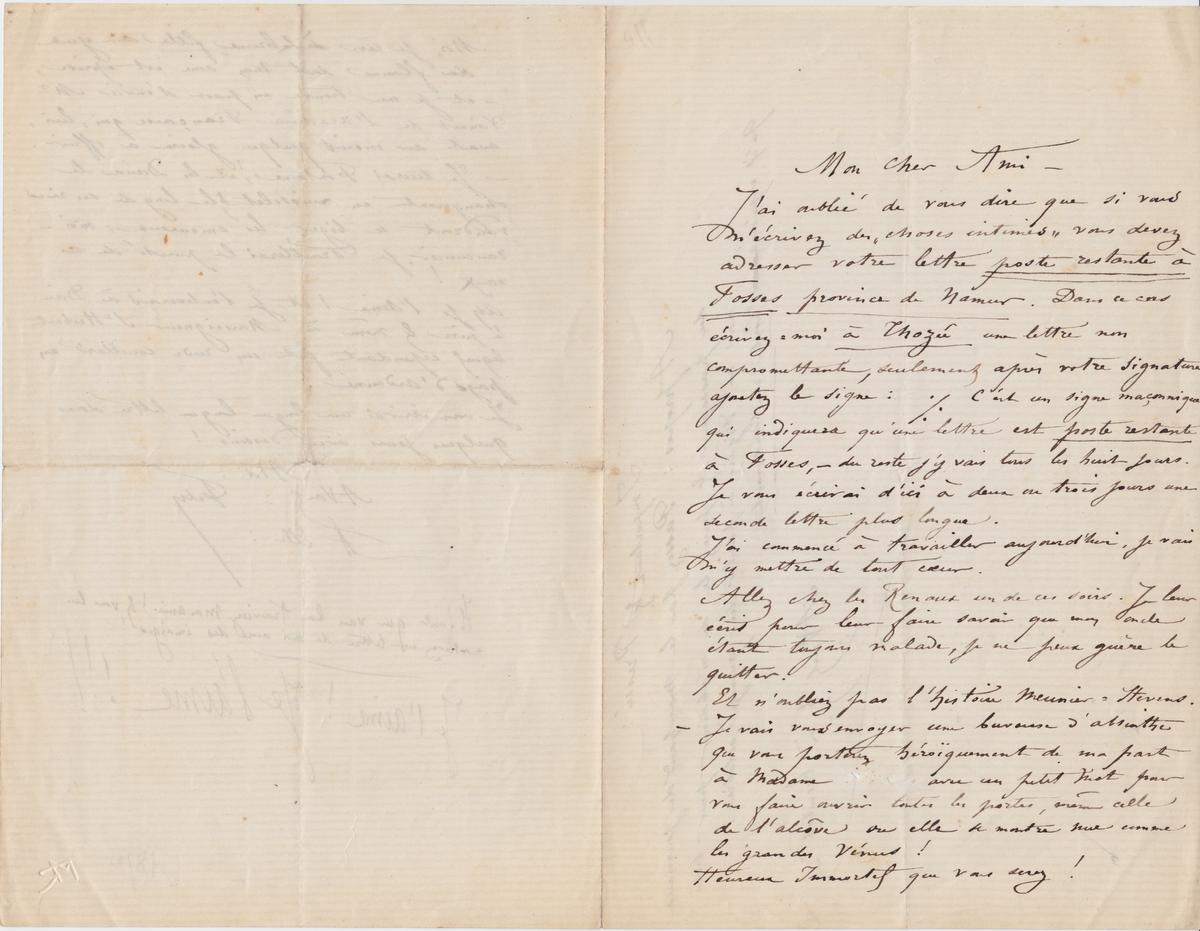 Illustration de la lettre