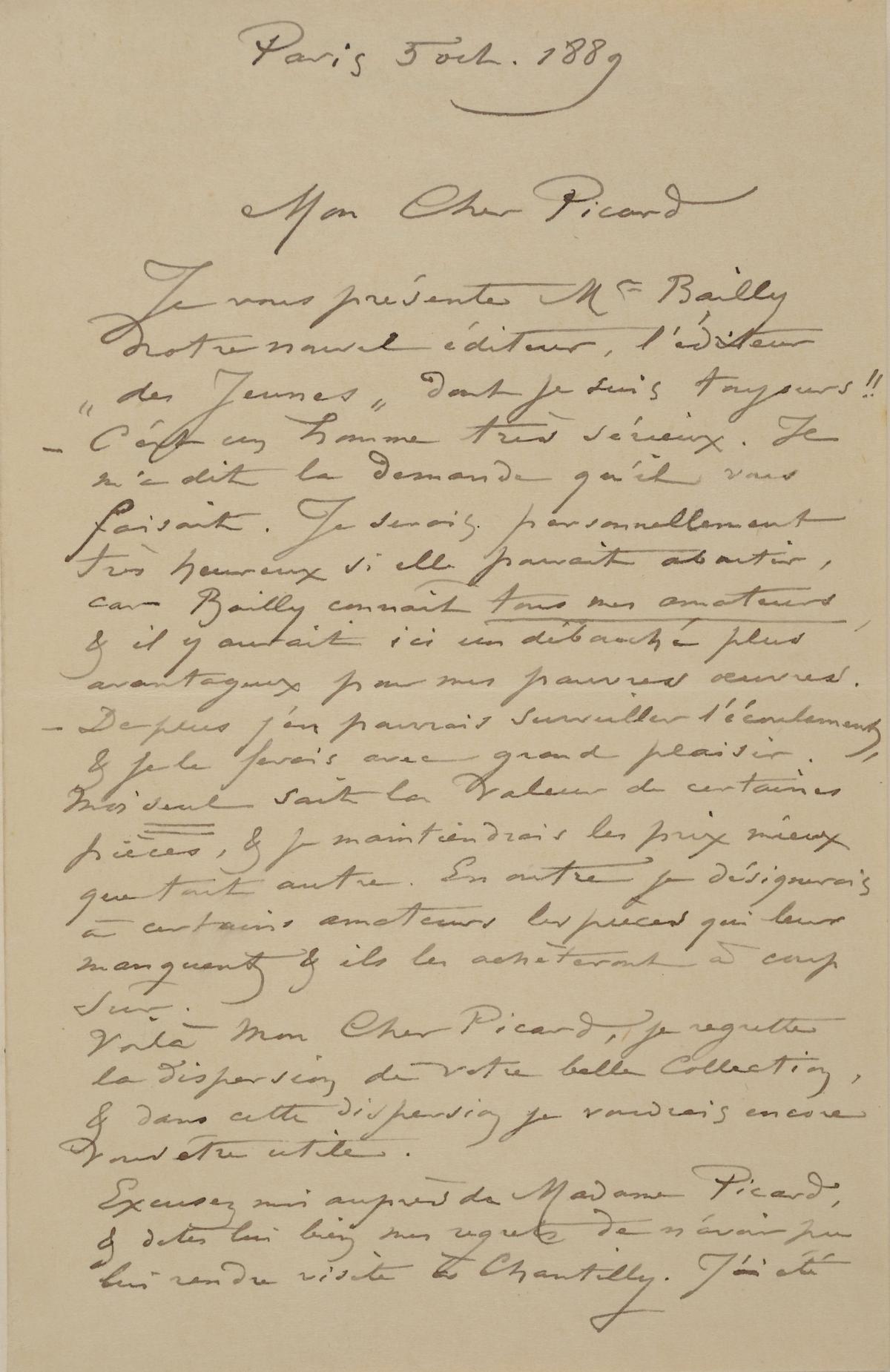 Illustration de la lettre