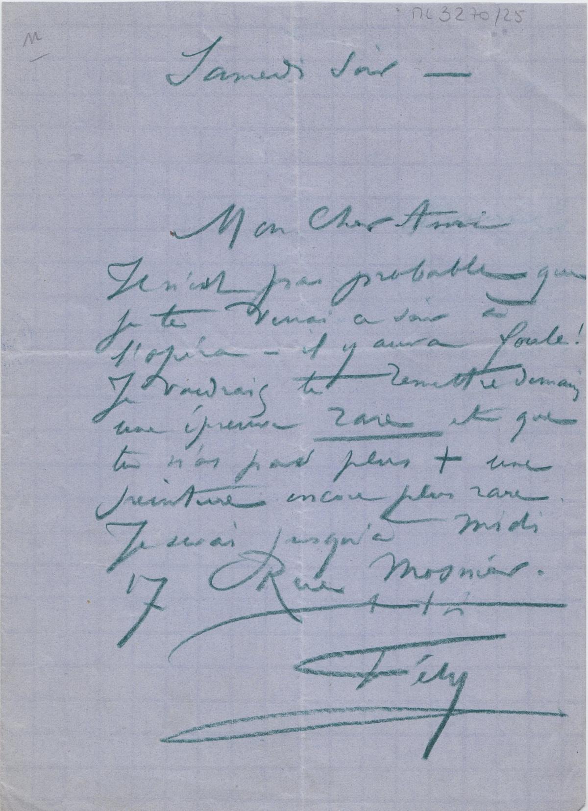 Illustration de la lettre