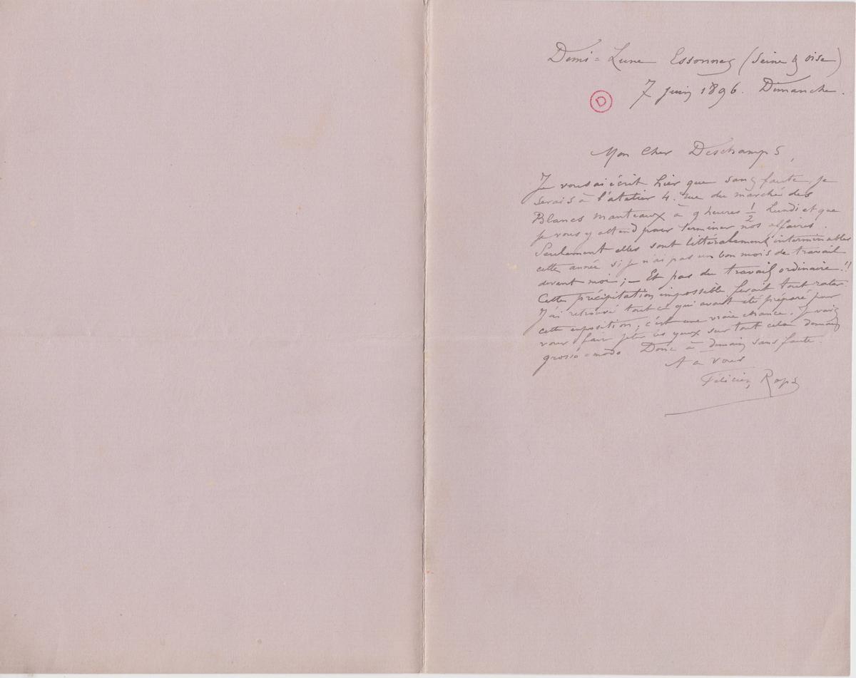 Illustration de la lettre