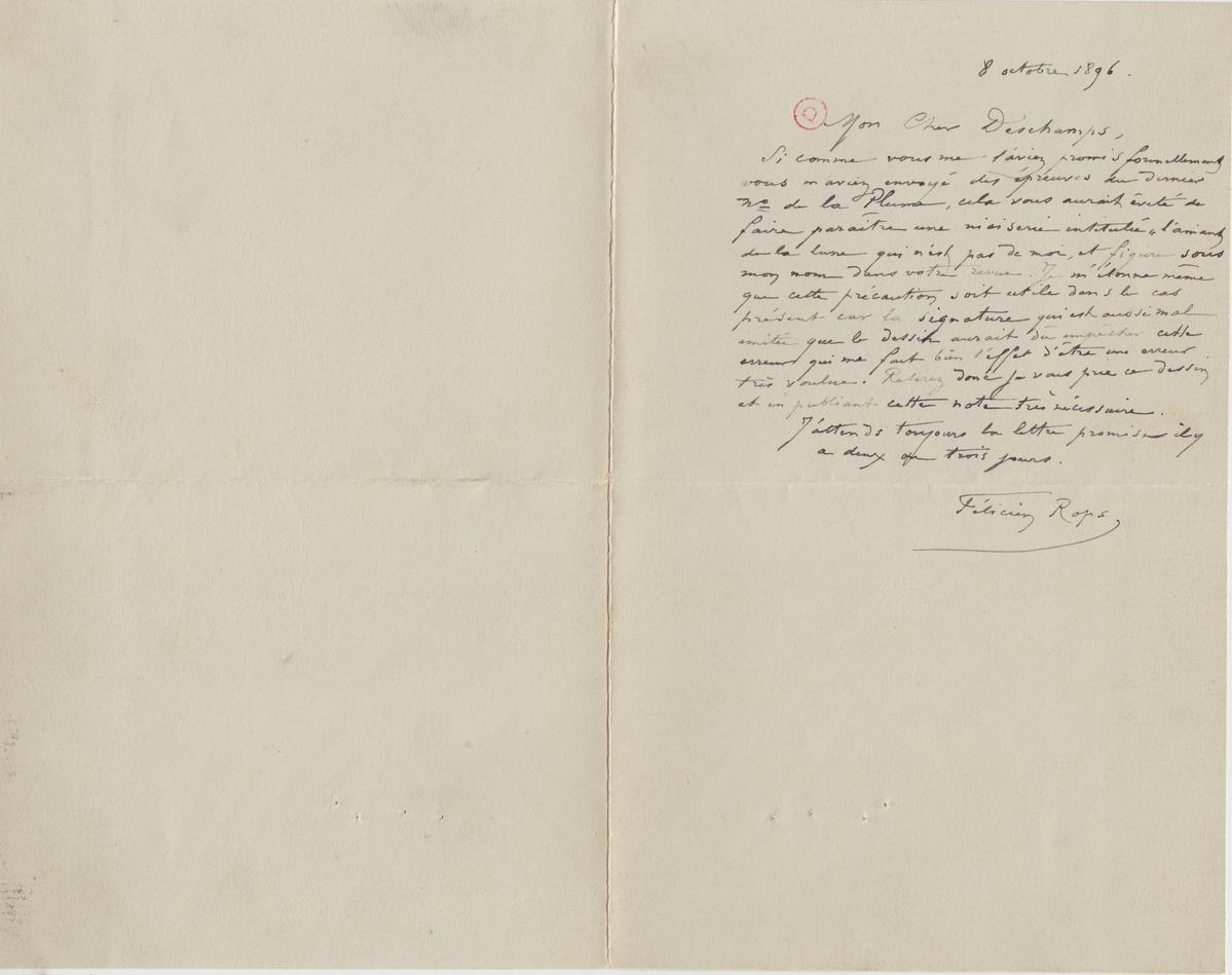 Illustration de la lettre