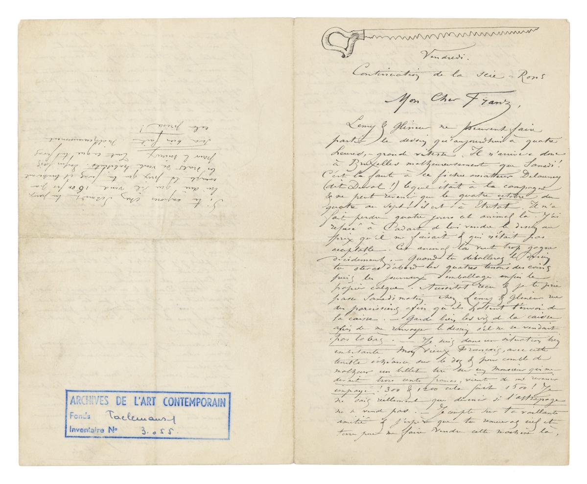 Illustration de la lettre